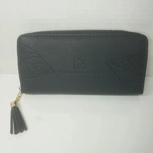 Katherine Karambella Soft Black  Vegan Leather Womans Wallet.